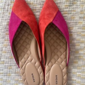Birdies Red and Pink Mules